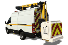 Truck Hire Ipswich - 12.5M Cherry Picker 3.5T - Van hire Ipswich